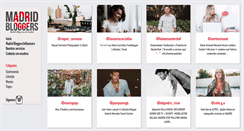Desktop Screenshot of madridbloggers.com